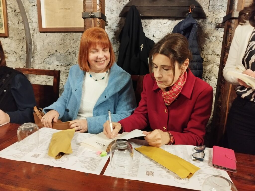 cantine di loreto cena con claudia koll