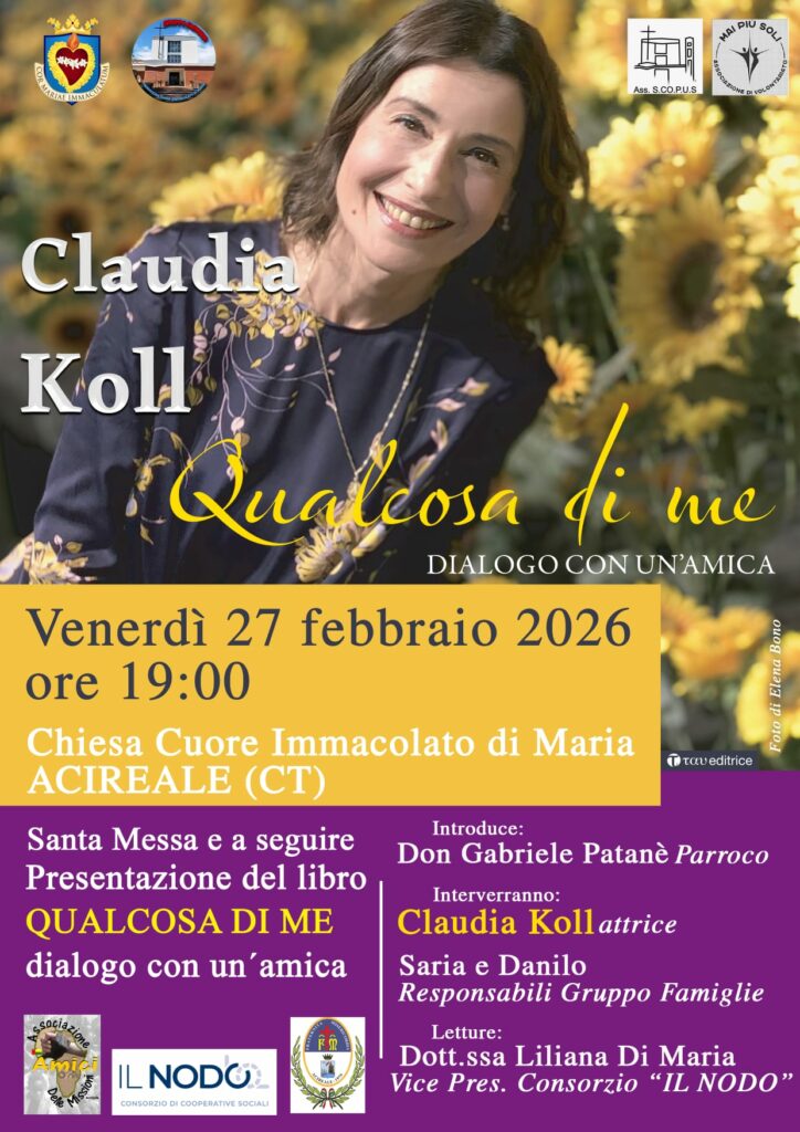 evento con claudia koll in parrocchia